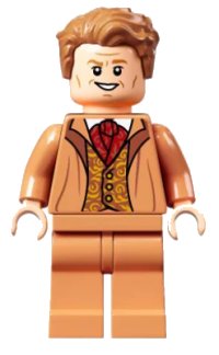 LEGO part Professor Gilderoy Lockhart - Nougat Torso and Legs hp309
