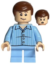 LEGO part Dudley Dursley - Striped Pajamas hp317