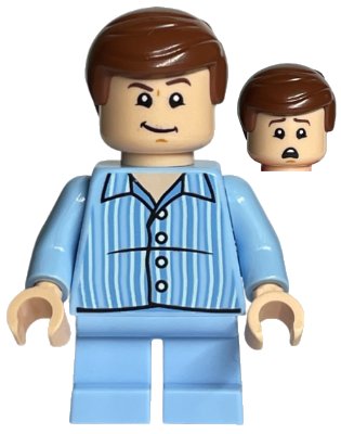 LEGO onderdeel Dudley Dursley - Striped Pajamas (hp317)