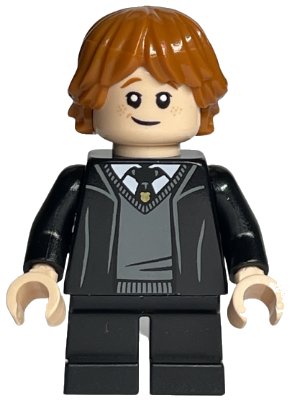 LEGO onderdeel Ron Weasley - Hogwarts Robe, Black Tie (hp319)