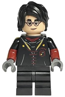 LEGO onderdeel Harry Potter - Triwizard Uniform, Black Medium Legs (hp349)