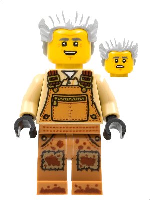 LEGO onderdeel Mr. Branson (hs006)