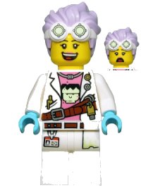 LEGO part J.B. Watt - Open Mouth Smile / Scared hs036