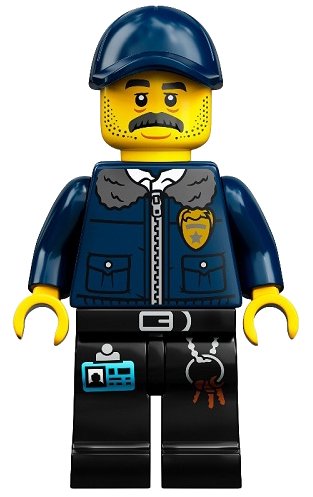 LEGO onderdeel Nate Lockem (hs062)