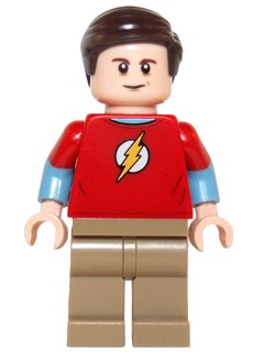 LEGO onderdeel Sheldon Cooper (idea013)