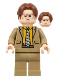 LEGO part Dwight Schrute idea114