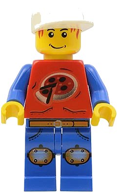 LEGO onderdeel Xtreme Stunts Pepper Roni (ixs003)