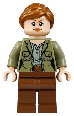 LEGO onderdeel Claire Dearing - Olive Green Jacket (jw021)