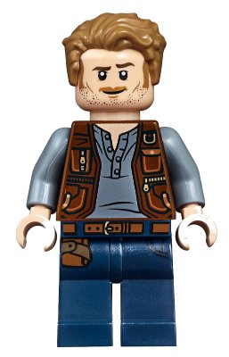 LEGO onderdeel Owen Grady (jw023)