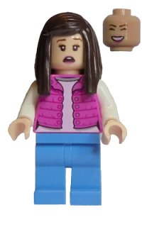 LEGO part Tourist - Pink Jacket jw051