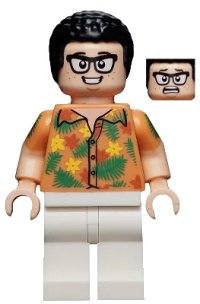 LEGO onderdeel Danny Nedermeyer - Flower Shirt jw053