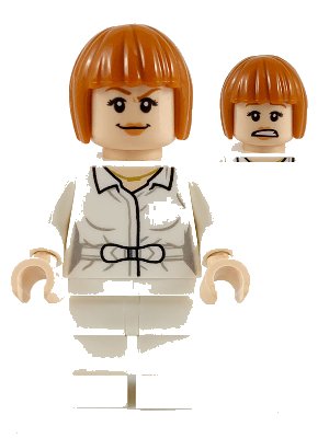 LEGO onderdeel Claire Dearing - White Shirt Closed (jw062)