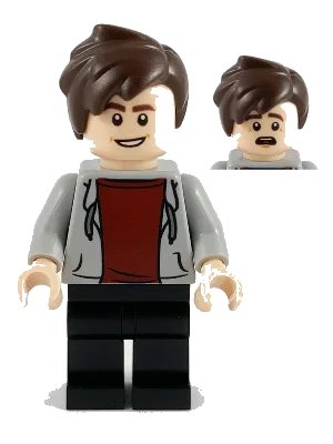 LEGO onderdeel Zach Mitchell - Open Mouth Smile / Scared (jw063)