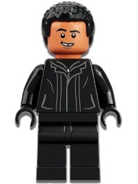 LEGO part Franklin Webb - Black Jacket jw087
