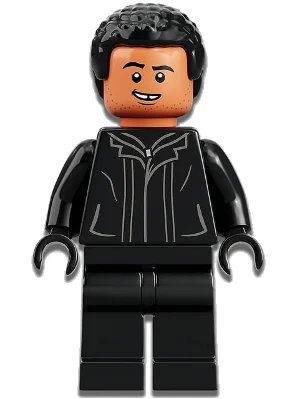 LEGO onderdeel Franklin Webb - Black Jacket (jw087)
