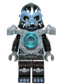LEGO part Gorzan - Flat Silver Heavy Armor loc068