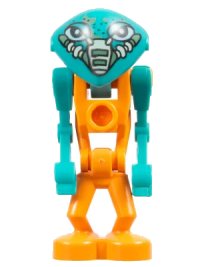 LEGO onderdeel Life on Mars (LoM) Martian - Orange Body, Orange Legs lom002