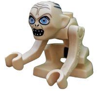 LEGO part Gollum - Wide Eyes lor005