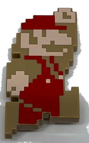 LEGO onderdeel Mario, Pixelated (6326919) (mar0036)