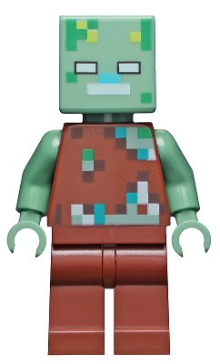 LEGO onderdeel Drowned Zombie (min088)