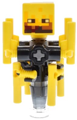 LEGO onderdeel Blaze - Trans-Black Cone Stand (21266) (min198)