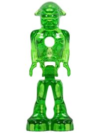 LEGO onderdeel Mars Mission Alien with Marbled Glow In Dark Torso mm001