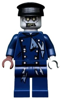 LEGO part Zombie Driver mof012
