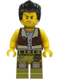 LEGO onderdeel Frank Rock mof015