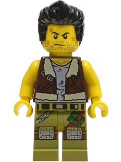 LEGO onderdeel Frank Rock (mof015)