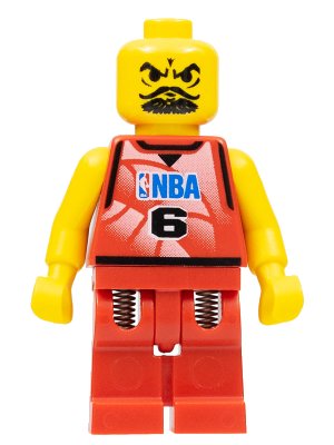 LEGO onderdeel NBA Player, Number 6 (nba041)