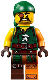 LEGO onderdeel Sqiffy (njo0203)