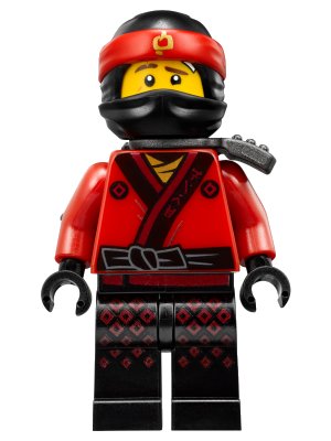 LEGO onderdeel Kai - The LEGO Ninjago Movie, Pearl Dark Gray Katana Holder (njo0316)