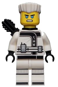 LEGO part Zane - The LEGO Ninjago Movie, Hair, Quiver njo0319