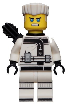 LEGO onderdeel Zane - The LEGO Ninjago Movie, Hair, Quiver (njo0319)