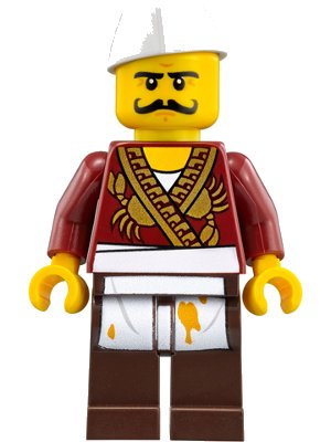 LEGO onderdeel Severin Black (njo0333)