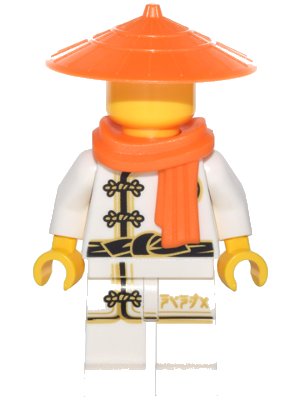 LEGO onderdeel Mannequin - Hat and Scarf (njo0344)