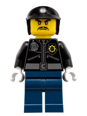 LEGO onderdeel Officer Toque (njo0357)