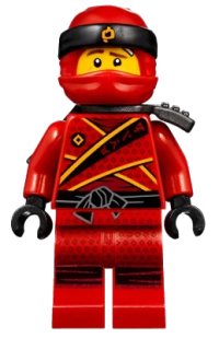 LEGO part Kai - Sons of Garmadon, Ninjago Logogram Letter H on Head Wrap njo0391