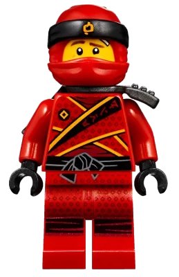 LEGO onderdeel Kai - Sons of Garmadon, Ninjago Logogram Letter H on Head Wrap (njo0391)