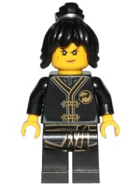LEGO part Nya - Black Wu-Cru Training Gi njo0433