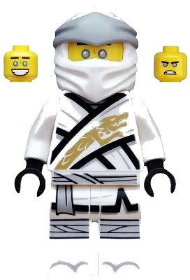 LEGO onderdeel Zane - Legacy (njo0494)