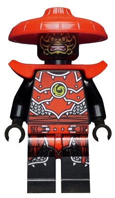 LEGO onderdeel Stone Army Scout, Yellow Face (njo0507)