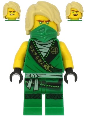 LEGO onderdeel Lloyd - Legacy, Rebooted, Ninjago Logogram 'MASTER' on Torso (njo0574a)