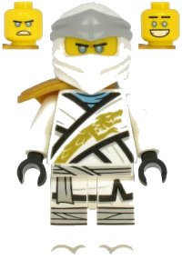LEGO part Zane - Legacy, Pearl Gold Armor Shoulder Pad njo0616