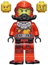 LEGO part Kai - Seabound, Scuba Gear njo0695
