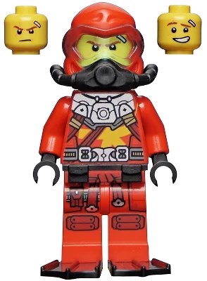 LEGO onderdeel Kai - Seabound, Scuba Gear (njo0695)