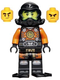 LEGO part Cole - Seabound, Scuba Gear njo0700