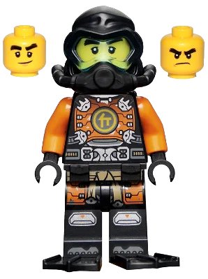 LEGO onderdeel Cole - Seabound, Scuba Gear (njo0700)