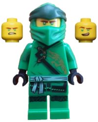 LEGO onderdeel Lloyd - Legacy, Light Bluish Gray Sash njo0708