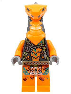 LEGO onderdeel Cobra Mechanic / Sneaky Snake - Harness Torso (njo0717)